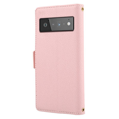 Tpu Google Pixel फ़ोन केस कवर स्क्रैचप्रूफ फ़्लिप स्टैंड लेदर