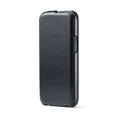 उत्तम लक्ज़री असली लेदर फोन केस OEM Iphone 14 मैग्नेटिक केस