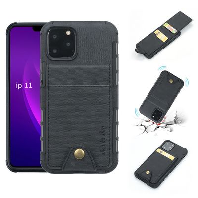 OEM चुंबकीय अकवार फोन केस स्क्रैचप्रूफ क्रेडिट कार्ड फोन केस आईफोन 12 प्रो