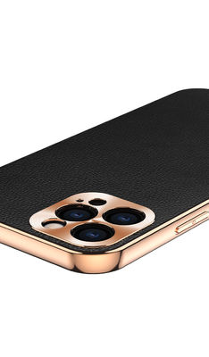 असली लेदर फोन केस लक्ज़री लेदर Iphone वॉलेट केस