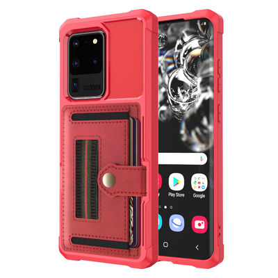 मैगसेफ सैमसंग मोबाइल फोन पाउच केस डर्टप्रूफ मैग्नेटिक लेदर केस