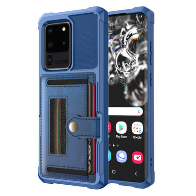 मैगसेफ सैमसंग मोबाइल फोन पाउच केस डर्टप्रूफ मैग्नेटिक लेदर केस