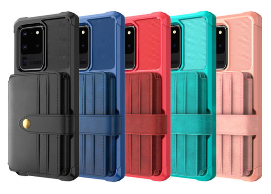 शॉकप्रूफ़ Samsung सुरक्षात्मक केस डिटैचेबल रेट्रो लेदर केस